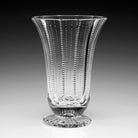 William Yeoward Inez Vase 8" / 200mm, handmade crystal, detail view
