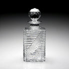 William Yeoward Ingrid Gift Boxed Square Decanter, handmade crystal, detail view