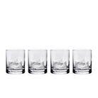 William Yeoward Ingrid Gift Set of 4 Double Old Fashioned Tumblers, handmade crystal, detail view