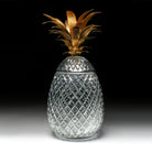 William Yeoward Isadora Pineapple Centrepiece 26" Gold - Limited Edition, handmade crystal, detail view