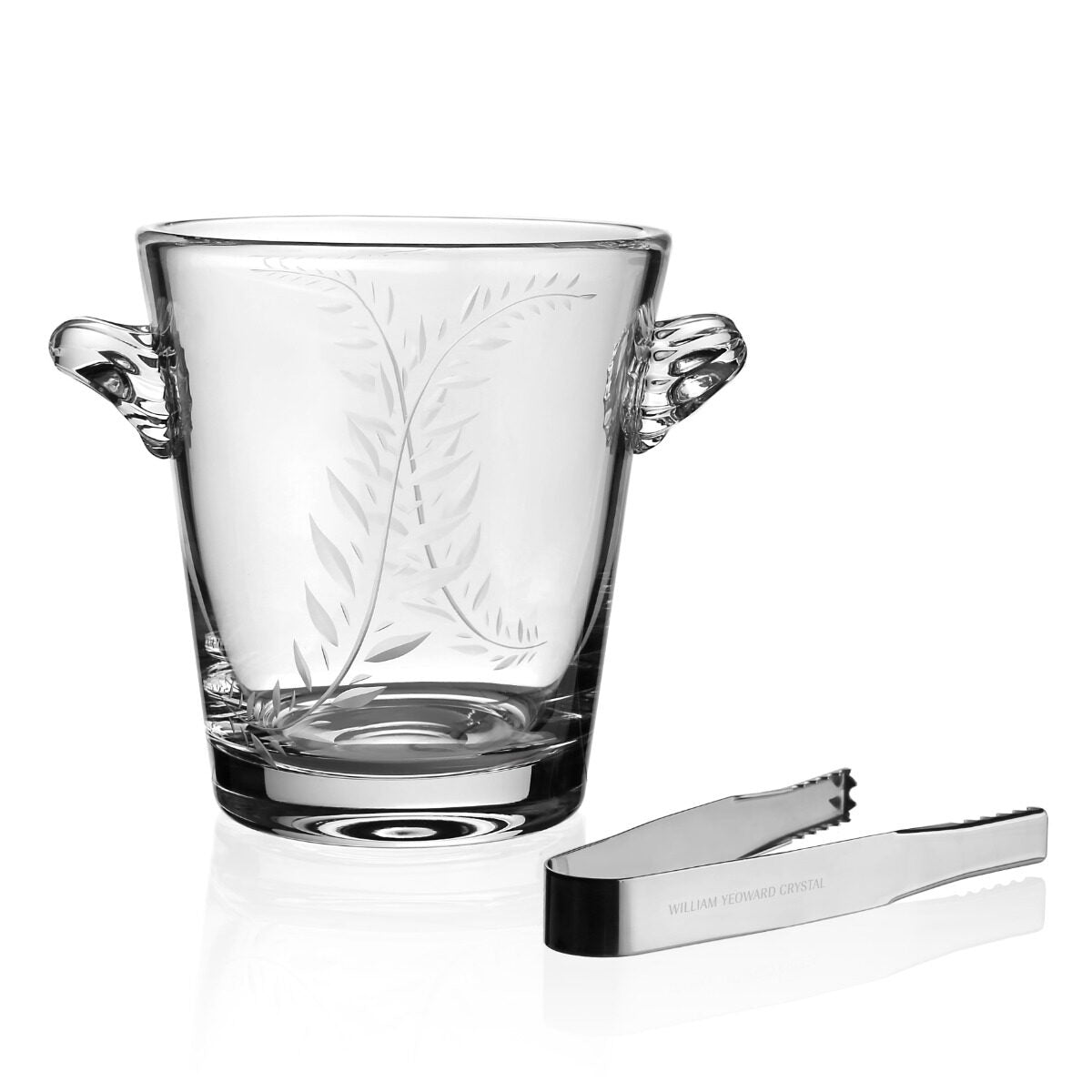 William Yeoward Jasmine 1.5L Ice Bucket, handmade crystal, detail view