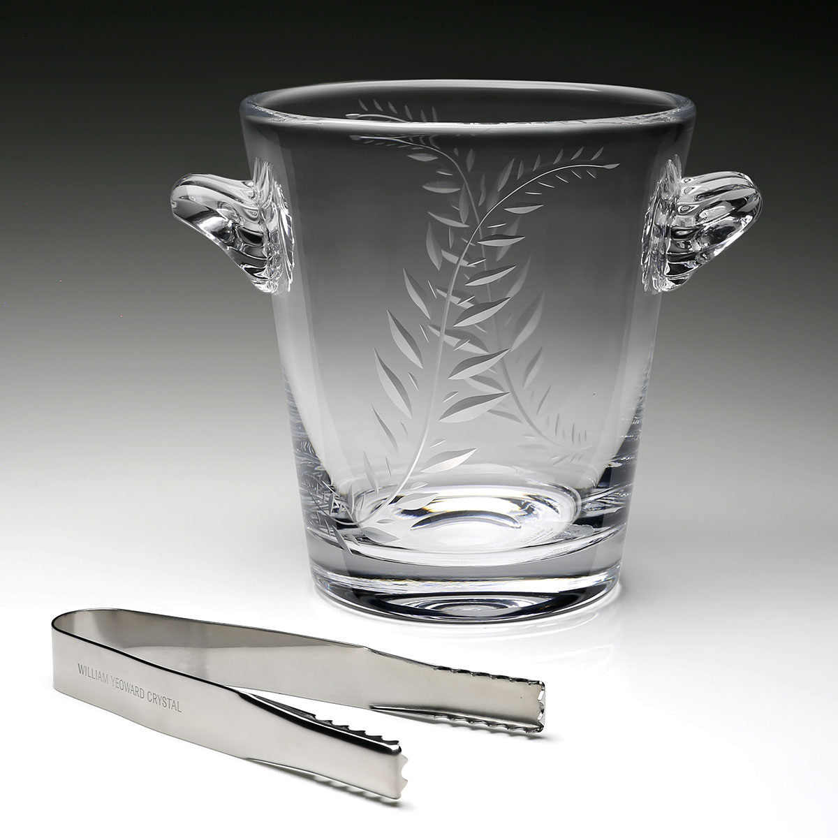 William Yeoward Jasmine 1.5L Ice Bucket, handmade crystal, detail view