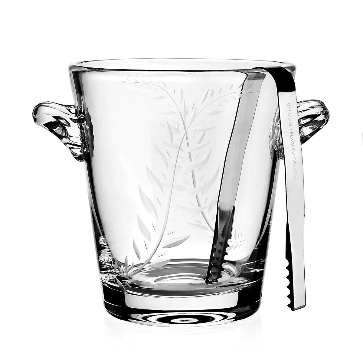 William Yeoward Jasmine 1.5L Ice Bucket, handmade crystal, on a white background