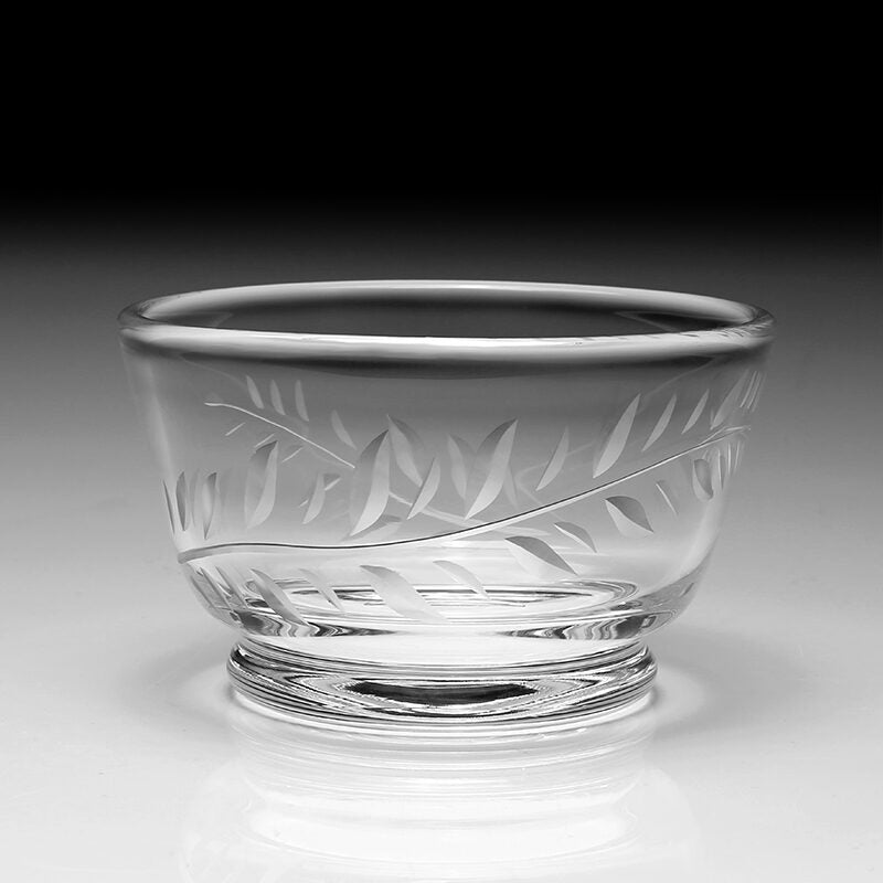 William Yeoward Jasmine Berry Bowl 4½" / 115mm, handmade crystal, detail view