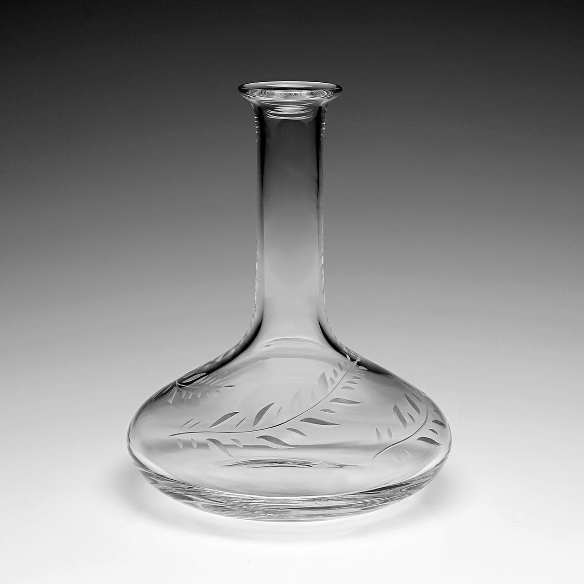 William Yeoward Jasmine Carafe Vintage, handmade crystal, detail view