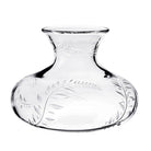 William Yeoward Jasmine Flower Centre 8" / 200mm, handmade crystal, on a white background
