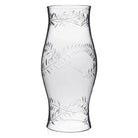 William Yeoward Jasmine Hurricane 18" / 46cm, handmade crystal, on a white background