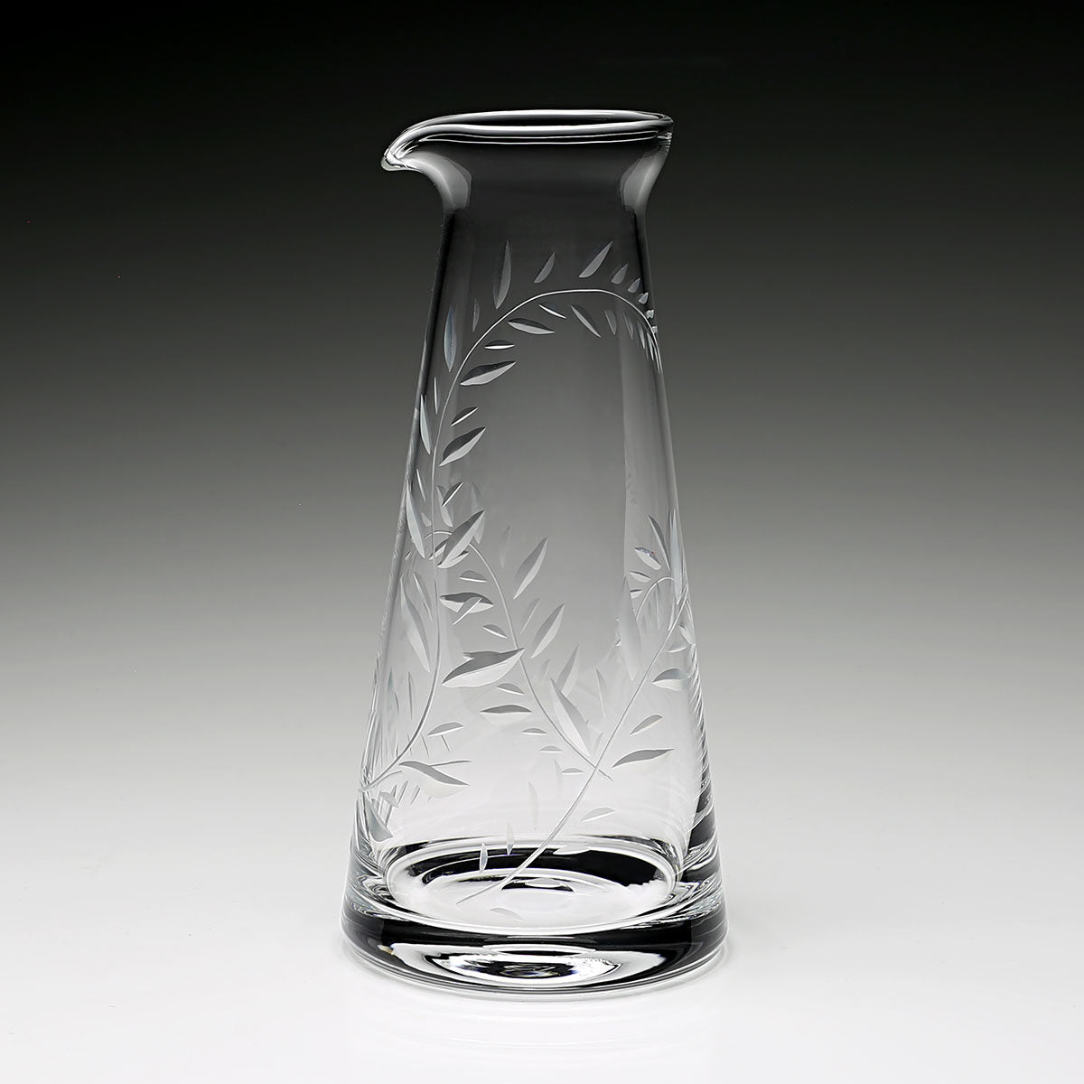 William Yeoward Jasmine Juice Carafe, handmade crystal, detail view