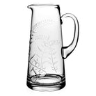 William Yeoward Jasmine Pitcher 4 pint, handmade crystal, on a white background