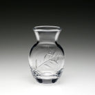 William Yeoward Jasmine Posy Vase 5" / 124mm, handmade crystal, detail view