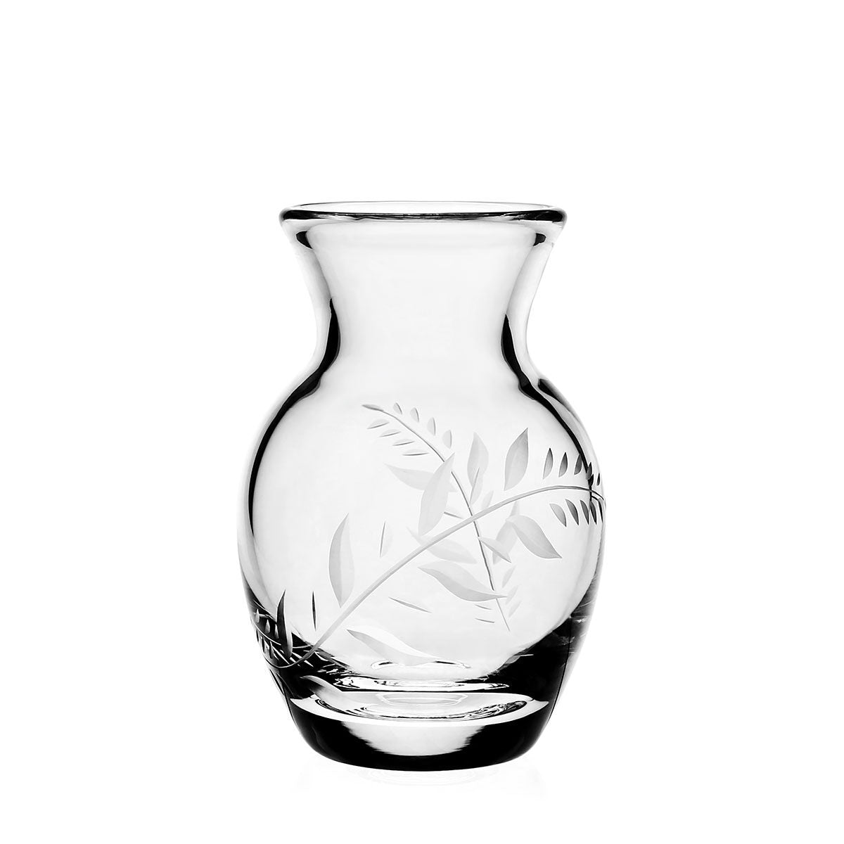 William Yeoward Jasmine Posy Vase 5" / 124mm, handmade crystal, on a white background