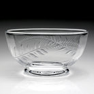 William Yeoward Jasmine Salad Bowl 9" / 230mm, handmade crystal, detail view