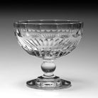 William Yeoward Karen Footed Comport, handmade crystal, detail view