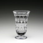 William Yeoward Kathleen Footed Vase 6" / 153mm, handmade crystal, detail view