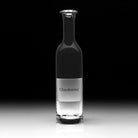 William Yeoward Labelled Wine Carafe 'Chardonnay', handmade crystal, detail view