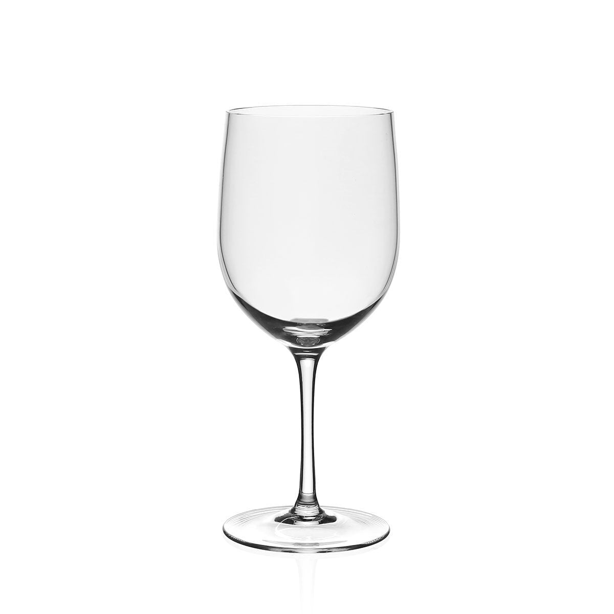 William Yeoward Lauren Small Wine, handmade crystal, on a white background