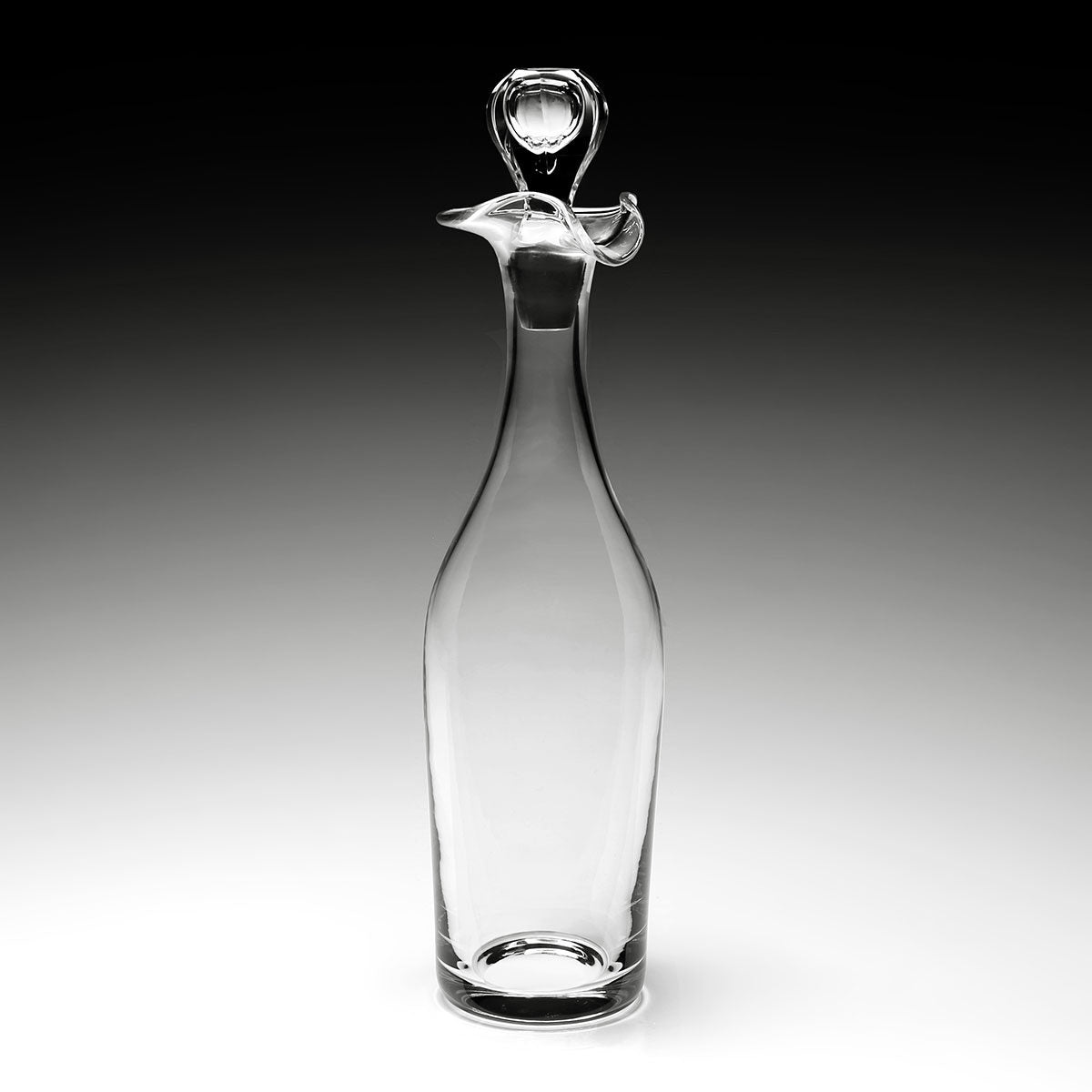 William Yeoward Lauren Wine Decanter, handmade crystal, detail view