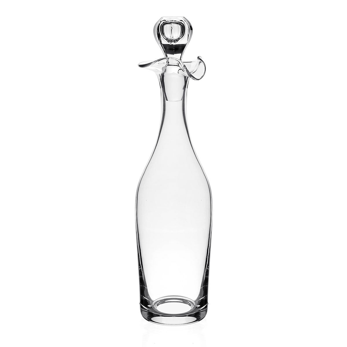 William Yeoward Lauren Wine Decanter, handmade crystal, on a white background