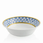 William Yeoward Leckford Cereal Bowl in Blue, fine bone china, on a white background
