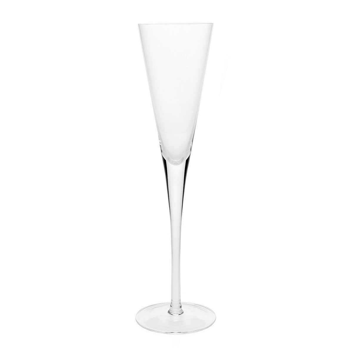 William Yeoward Lillian Cocktail / Champagne Flute, handmade crystal, on a white background