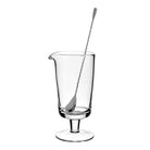 William Yeoward Lillian Footed Cocktail Mixer & Stirrer, handmade crystal, detail view