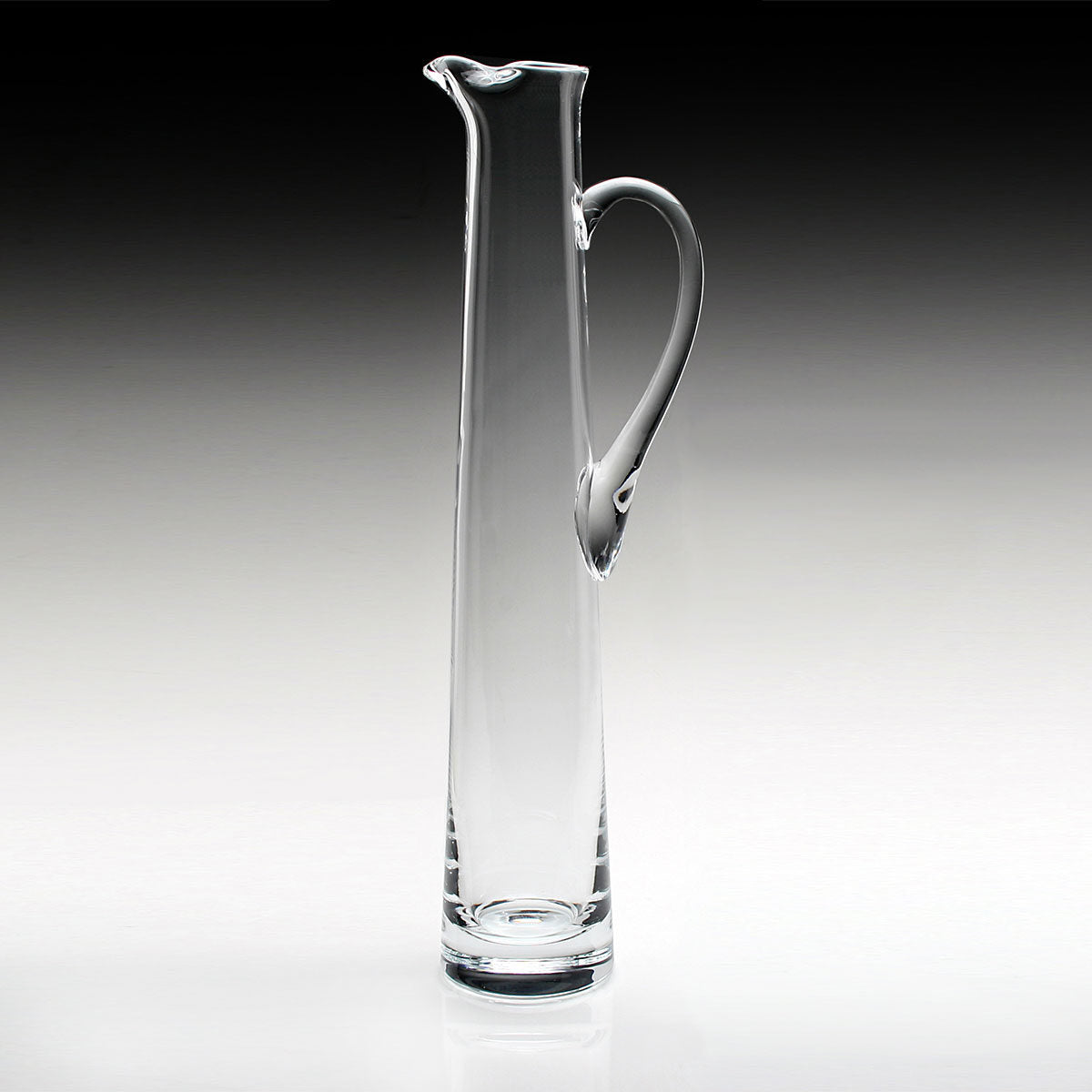 William Yeoward Lillian Tall Cocktail Jug, handmade crystal, detail view