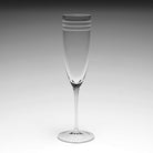 William Yeoward Madison Champagne Flute, handmade crystal, on a white background