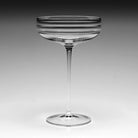 William Yeoward Madison Coupe, handmade crystal, on a white background