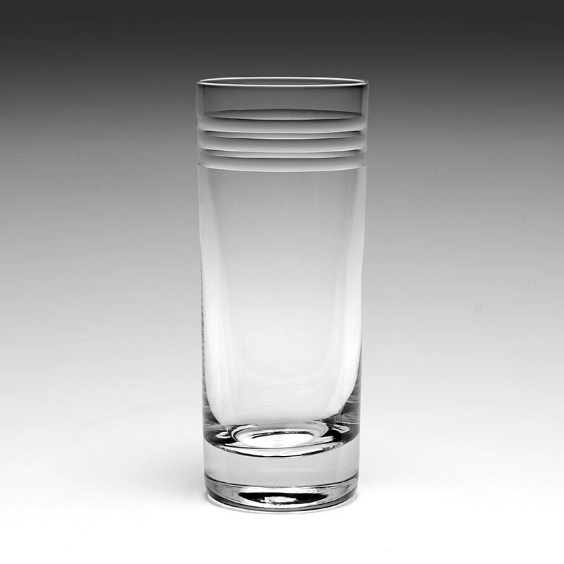 William Yeoward Madison Tumbler Highball, handmade crystal, on a white background