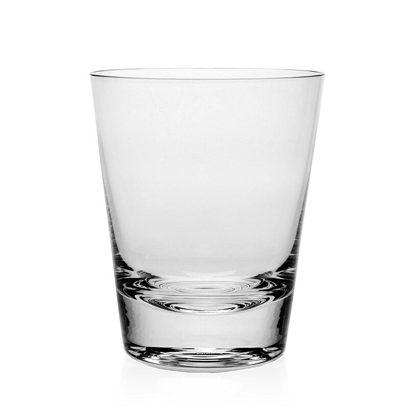 William Yeoward Marlene Tumbler Double Old Fashioned, handmade crystal, on a white background