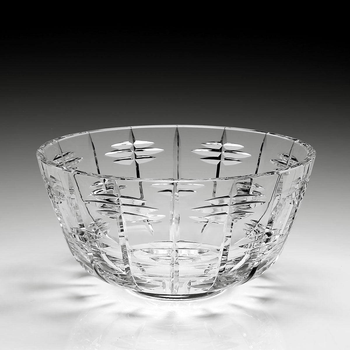 William Yeoward Marlowe Bowl 12" / 30cm, handmade crystal, detail view