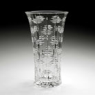 William Yeoward Marlowe Vase 14" / 35.5cm, handmade crystal, detail view