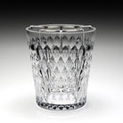 William Yeoward Merle Champagne Bucket and Bottle Holder 9" / 230mm, handmade crystal, detail view