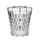 William Yeoward Merle Champagne Bucket and Bottle Holder 9" / 230mm, handmade crystal, on a white background