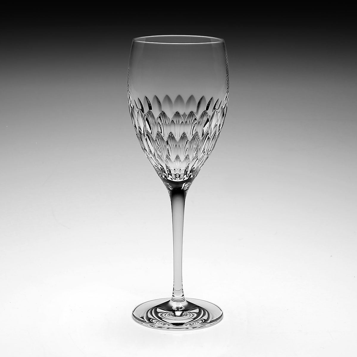 William Yeoward Merle Goblet, handmade crystal, detail view