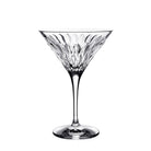 William Yeoward Merle Martini, handmade crystal, on a white background
