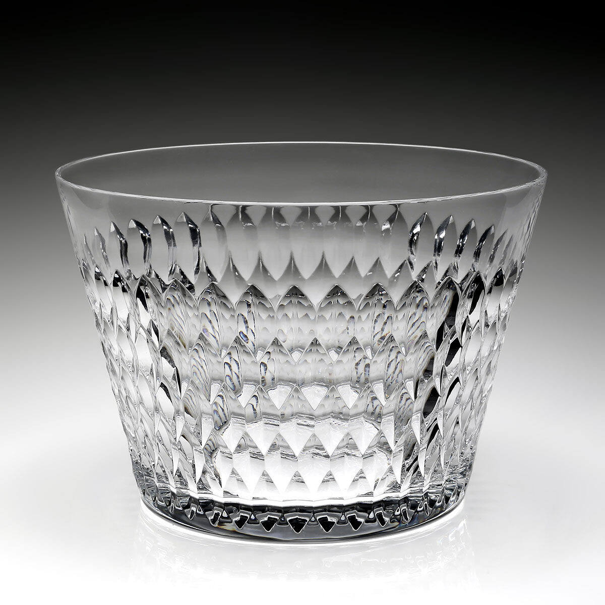William Yeoward Merle Wine Cooler, handmade crystal, detail view
