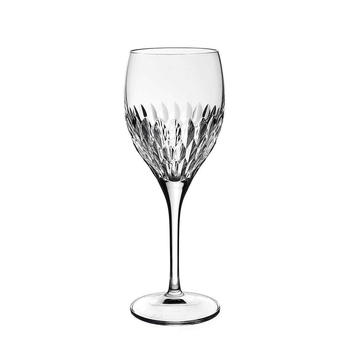 William Yeoward Merle Wine, handmade crystal, on a white background