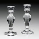 William Yeoward Mimi Pair of Candlesticks 6½" / 163mm, handmade crystal, detail view