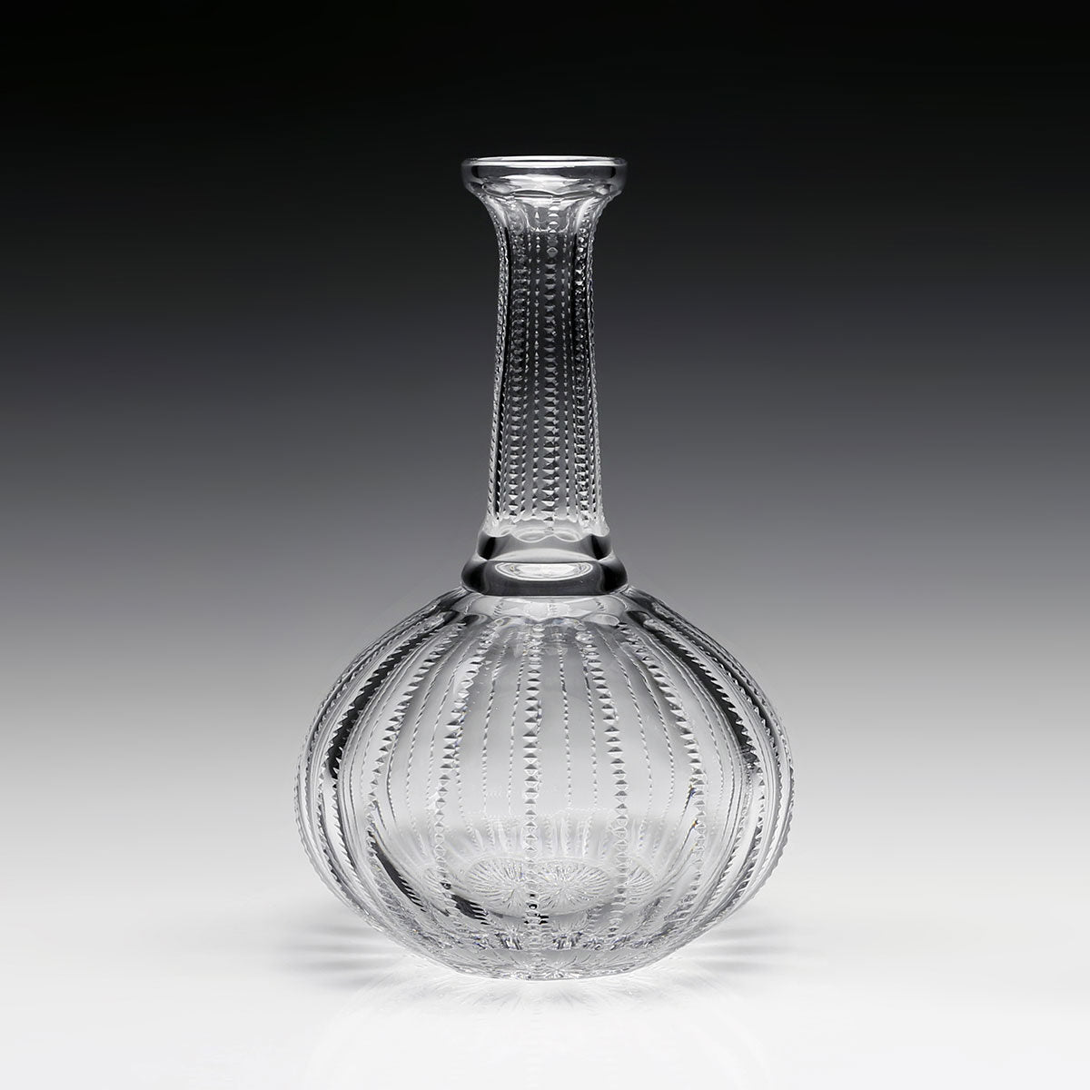 William Yeoward Natasha Carafe Bottle, handmade crystal, detail view