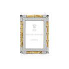 William Yeoward New Classic Bamboo 4" x 6" in Bamboo, photo frame, detail view
