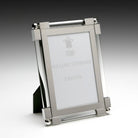 William Yeoward New Classic Clear 4" x 6", photo frame, detail view
