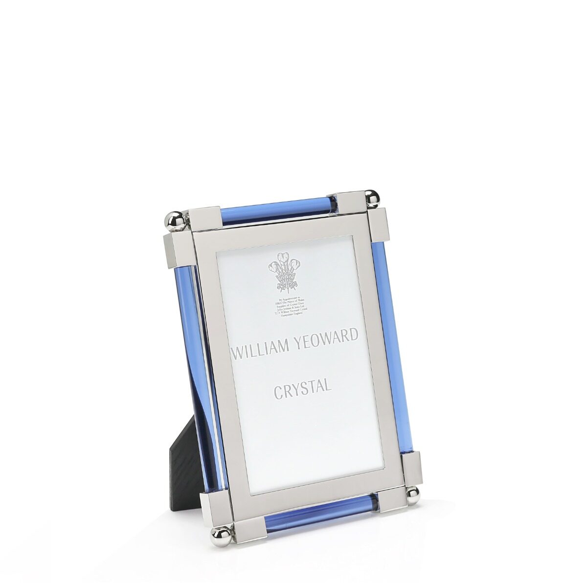William Yeoward New Classic Light Blue 4" x 6" in Light Blue, photo frame, on a white background