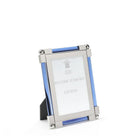 William Yeoward New Classic Light Blue 4" x 6" in Light Blue, photo frame, on a white background