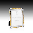 William Yeoward New Classic Bamboo 5" x 7" in Bamboo, photo frame, detail view