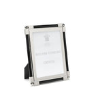 William Yeoward New Classic Black 5" x 7" in Black, photo frame, on a white background