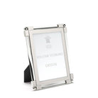 William Yeoward New Classic Clear 5" x 7", photo frame, on a white background