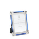 William Yeoward New Classic Light Blue 5" x 7" in Light Blue, photo frame, on a white background