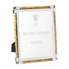William Yeoward New Classic Bamboo 8" x 10" in Bamboo, photo frame, on a white background