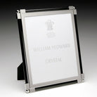 William Yeoward New Classic Black 8" x 10" in Black, photo frame, detail view